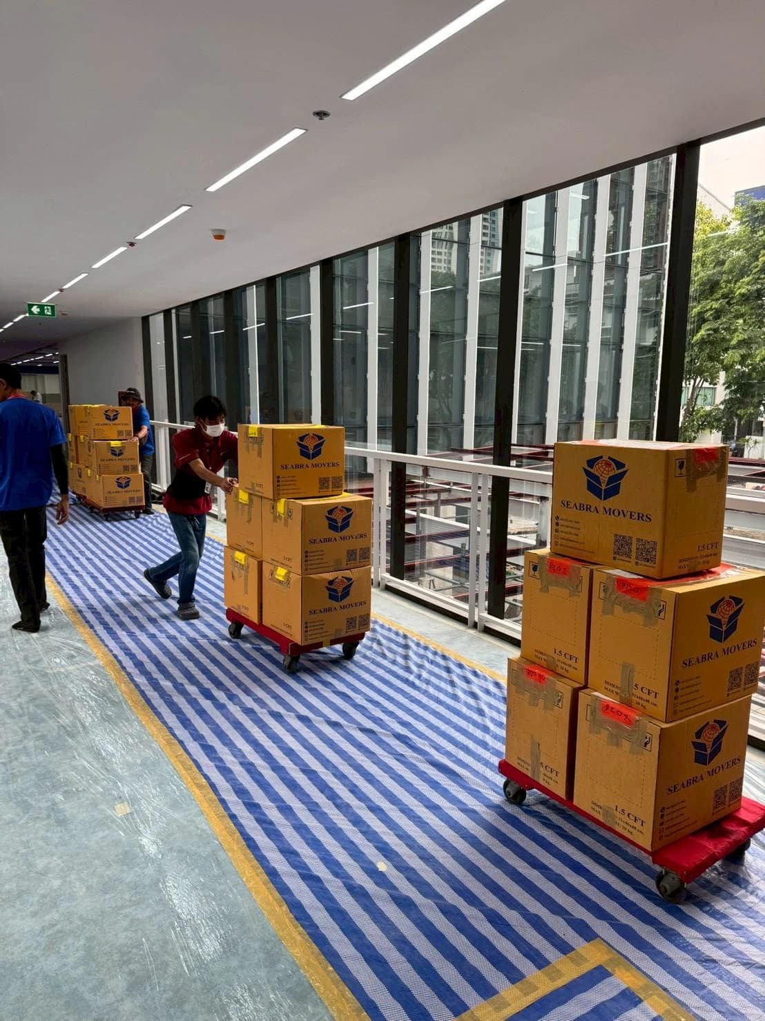 ภาพบริการขนย้ายสำนักงาน Seabra Movers 2