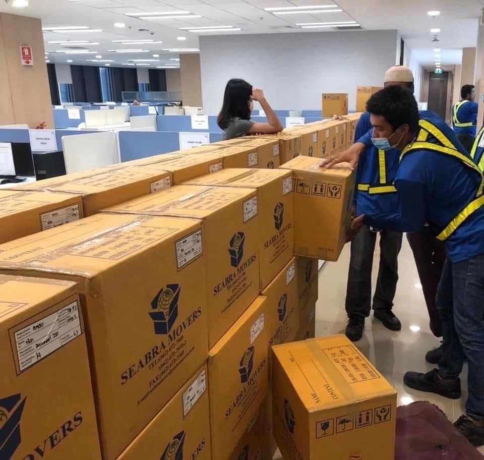 ภาพบริการขนย้ายสำนักงาน Seabra Movers 3