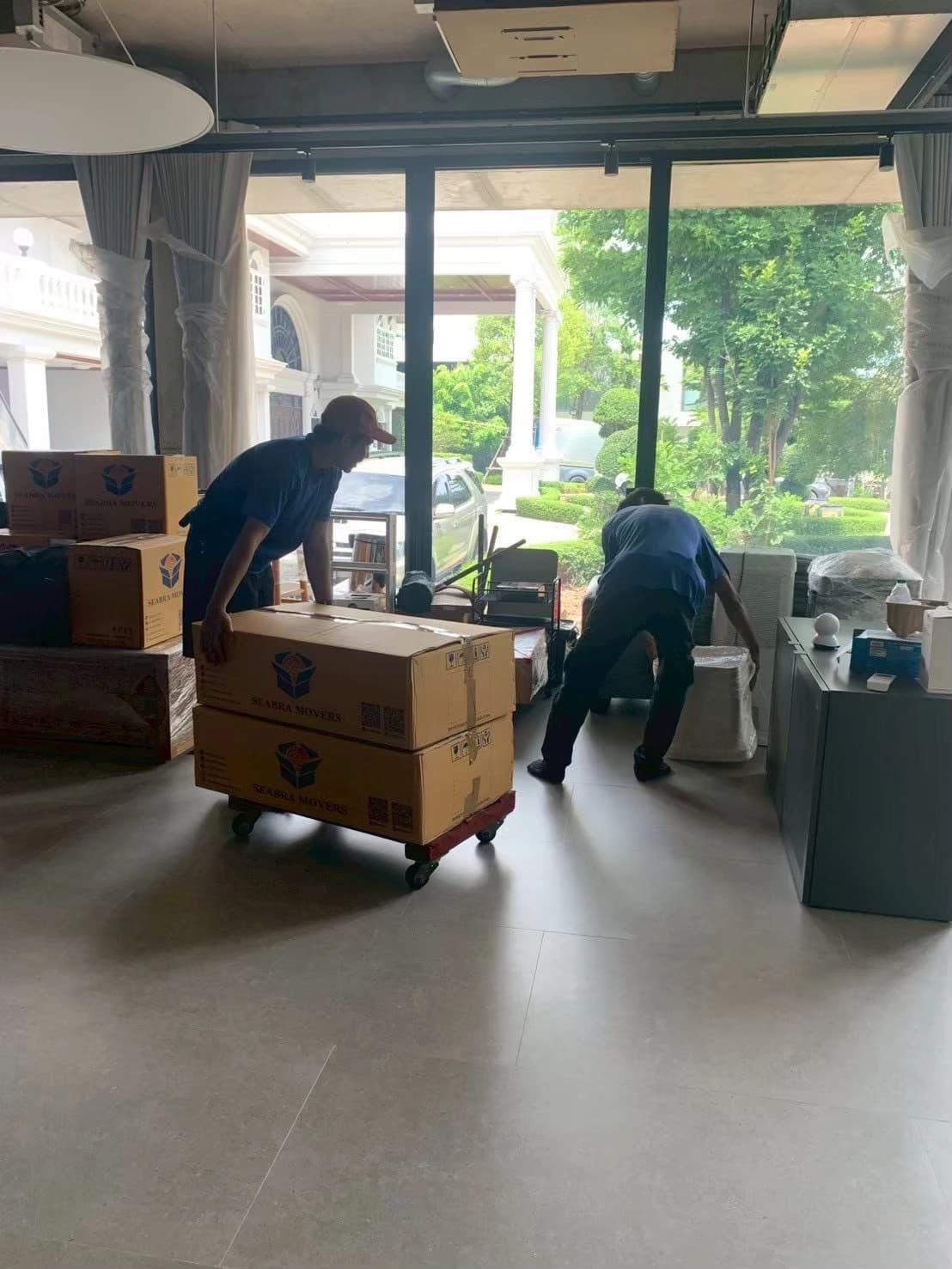 ภาพบริการขนย้ายบ้านต่างจังหวัด Seabra Movers 1
