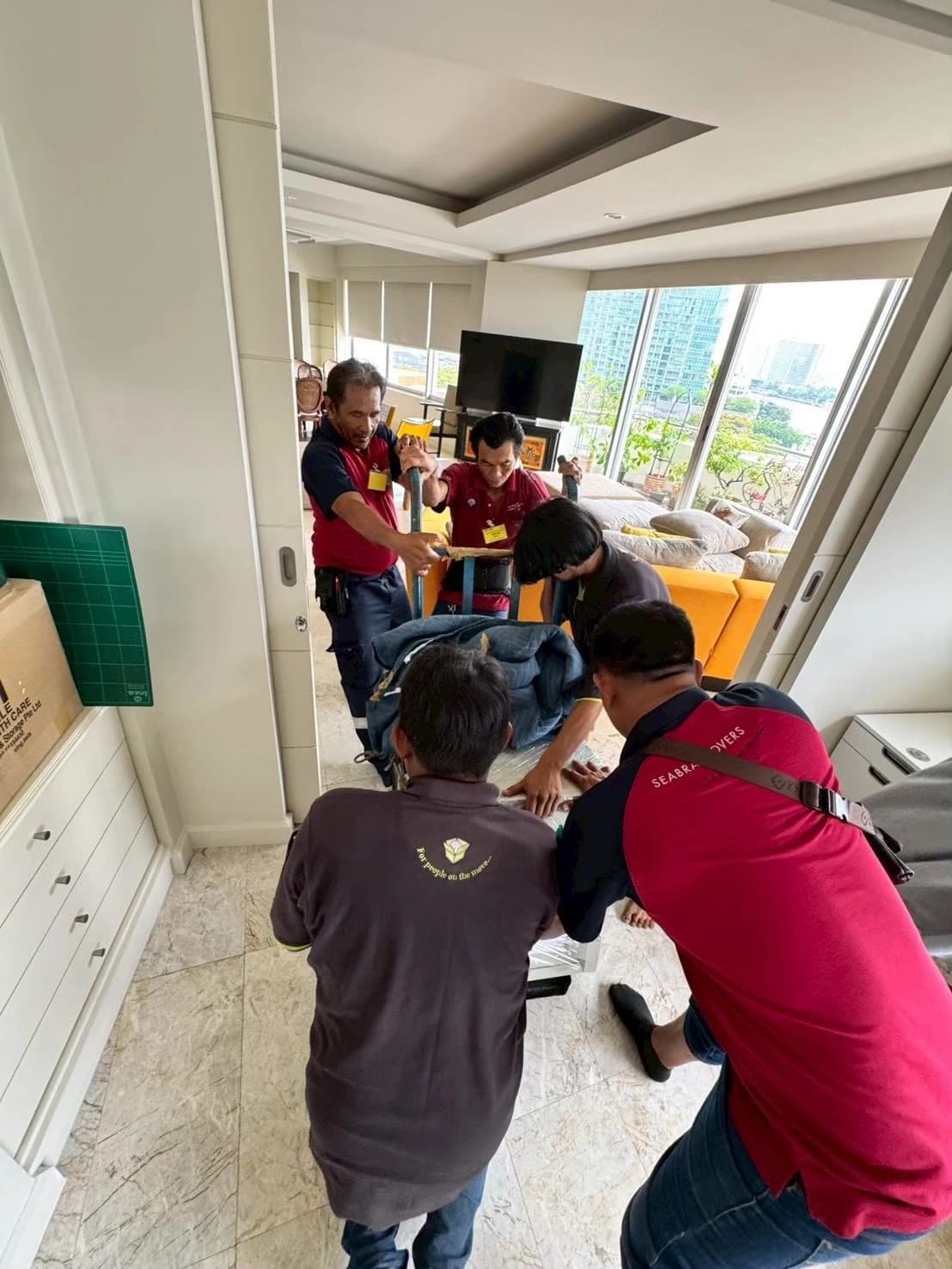 ภาพบริการขนย้ายบ้านต่างจังหวัด Seabra Movers 3